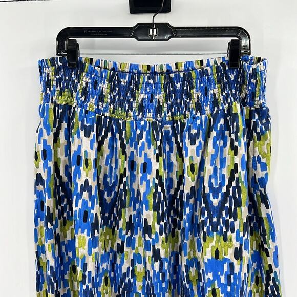 Nic + Zoe Diamond Dash Midi Skirt - Blue Multi - XXL - New with tags - Picture 2 of 7